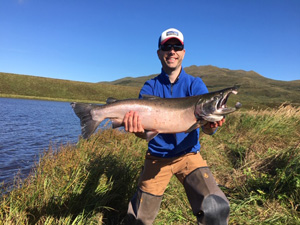 Silver Salmon Fishing